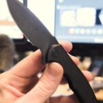 All black Civivi Mini Praxis