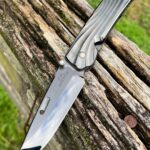 Rockstead back from Japan for a repair to a chipped tip