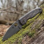 Spyderco Shaman 10V/Python Micarta(REC Exclusive). Modded