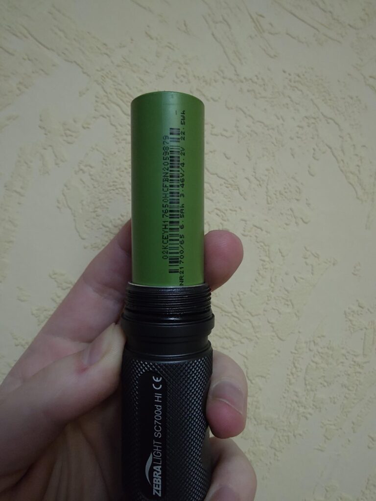 PSA, Amprius SA112 6500mAh fits perfectly 🦓 SC700d