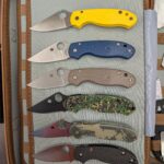 Mt Spyderco rotation Par 3' and a Sage 6