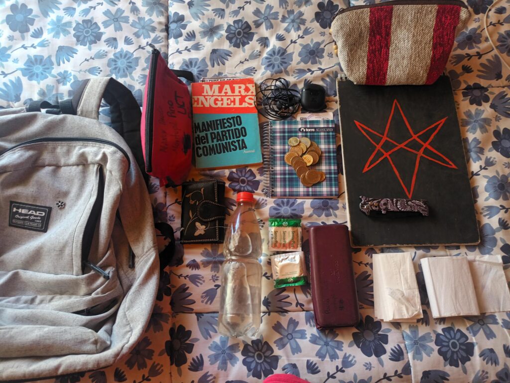 What am I based on what I carry in my backpack?