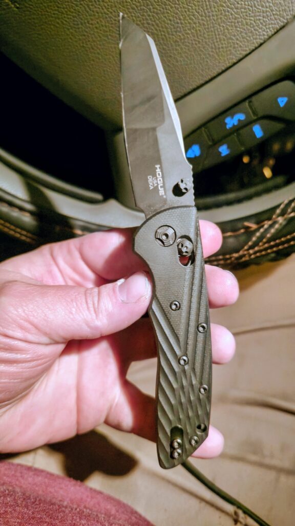 New Hogue Deka. Whats yalls thoughts on this knife