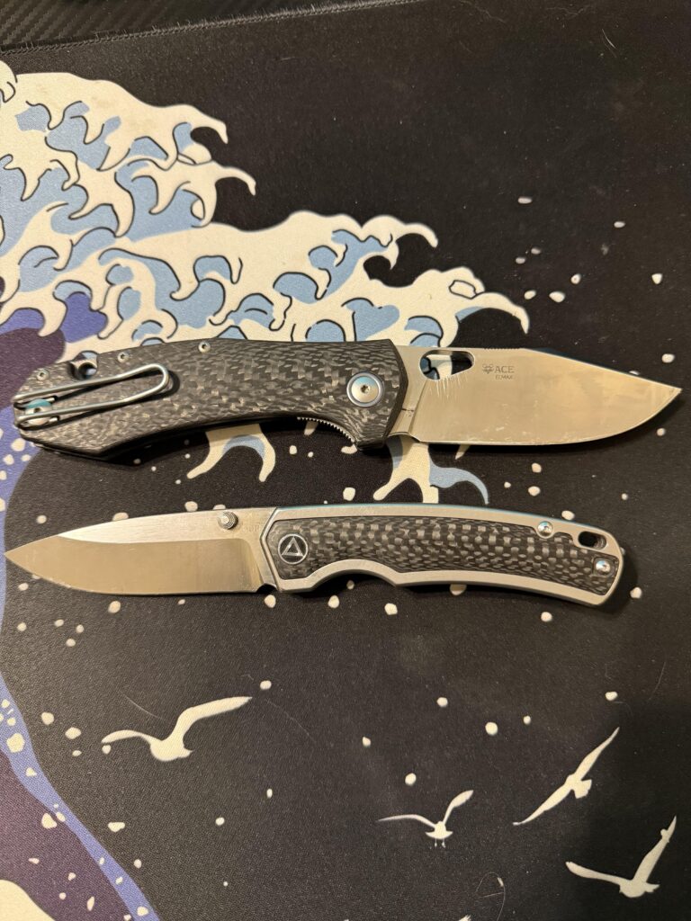 My carbon fiber babies! Giant Mouse Ace Atelier, QSP Puffin