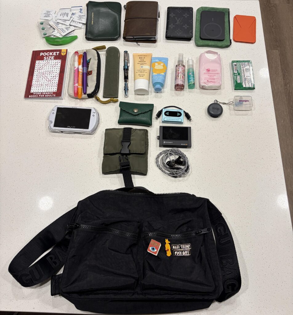 My after work/Weekend Bag.