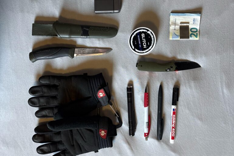 Everything I carry working in agriculture / benga vendor on a farmers market