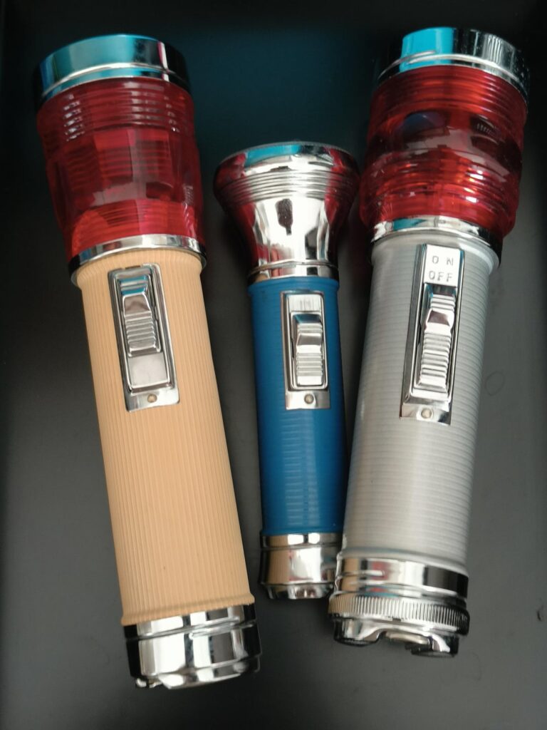 Vintage flashlight