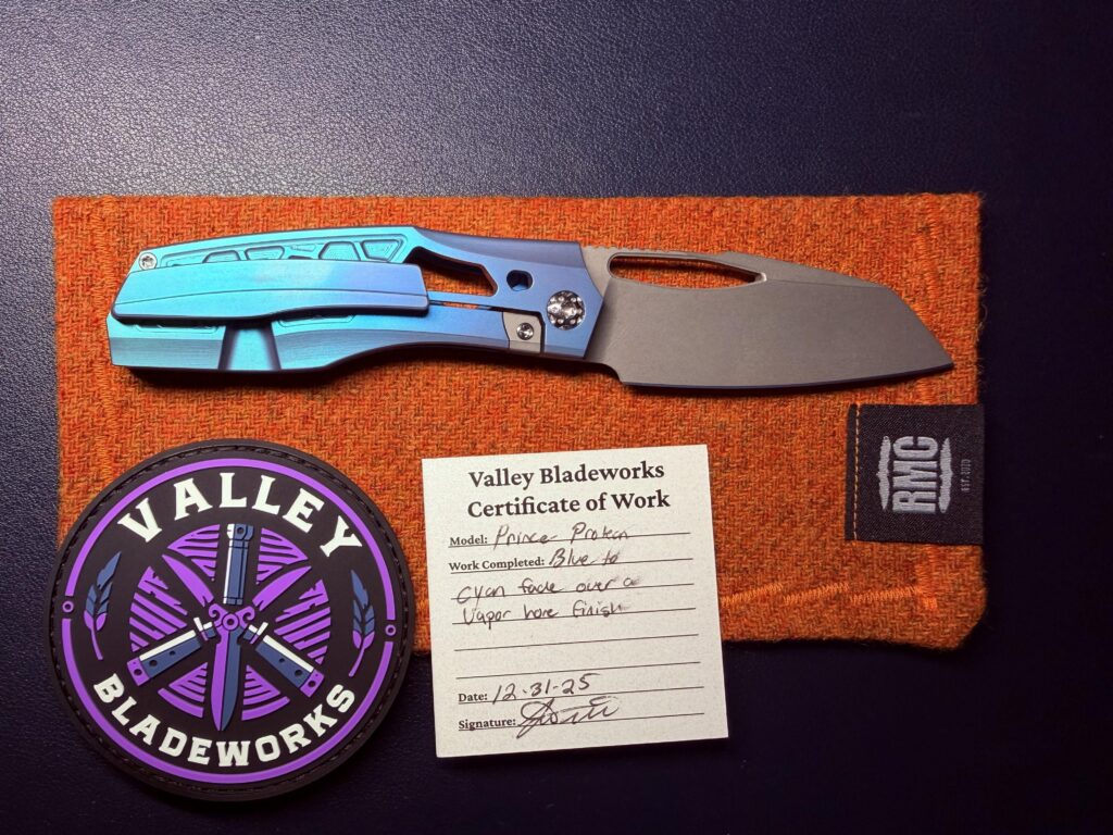 New paint job on the Protean…