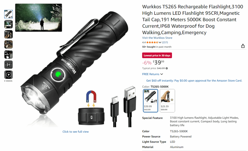 Has anyone noticed that TS26S is having a promotion?