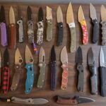 My current collection minus a few balisongs I have