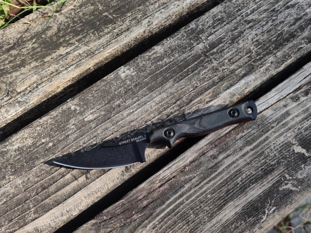 The TOPS Street Scalpel 2.0 is such a sick fixed blade