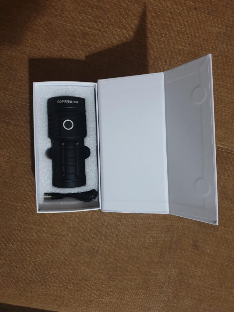 My Sofirn Q8 Plus has finally arrived.