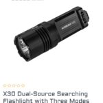 Whoever wished for a 21700 cell x20R , the Acebeam Gods heard. New X30. XHP 70.3 2x 21700.