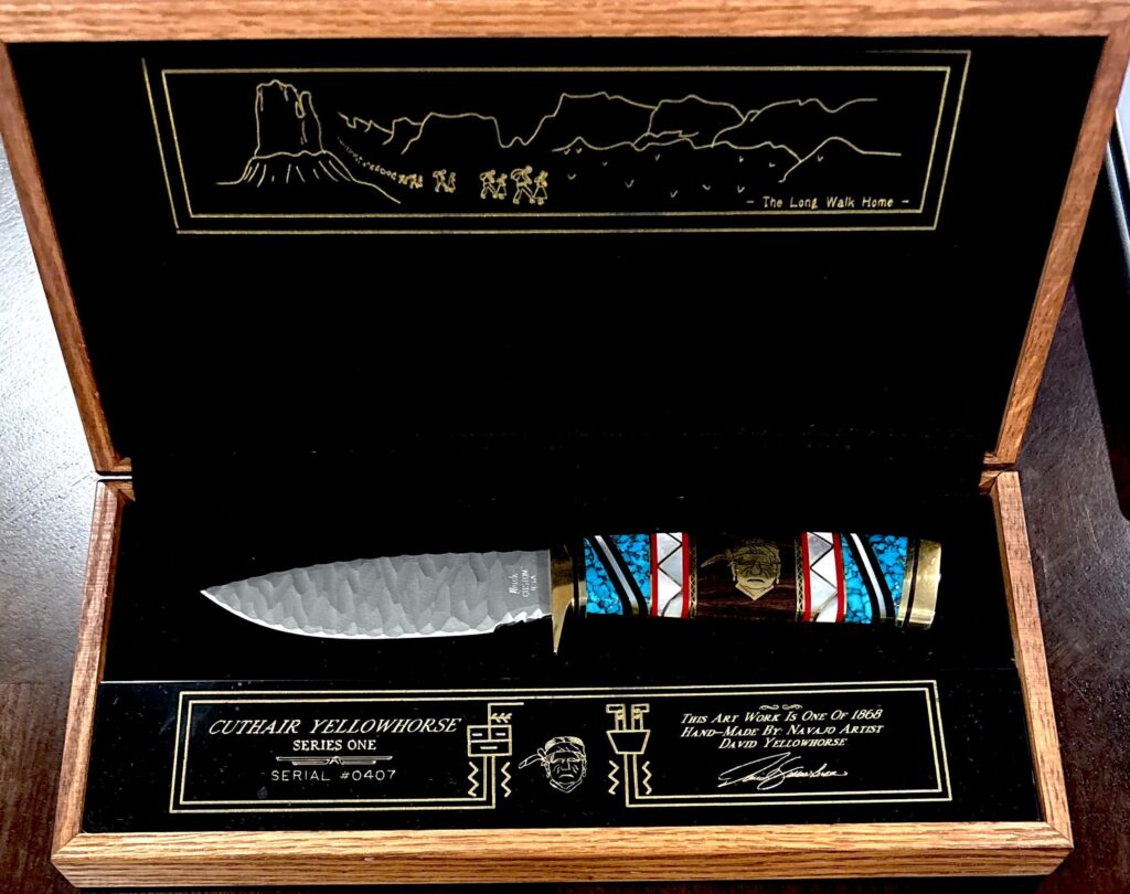 Raffling this knife off