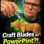 Powerpint with No 2 craft blade adapted for use with Hex driver