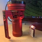 Acebeam X75 - Limited Edition Red (G5 for Scale)