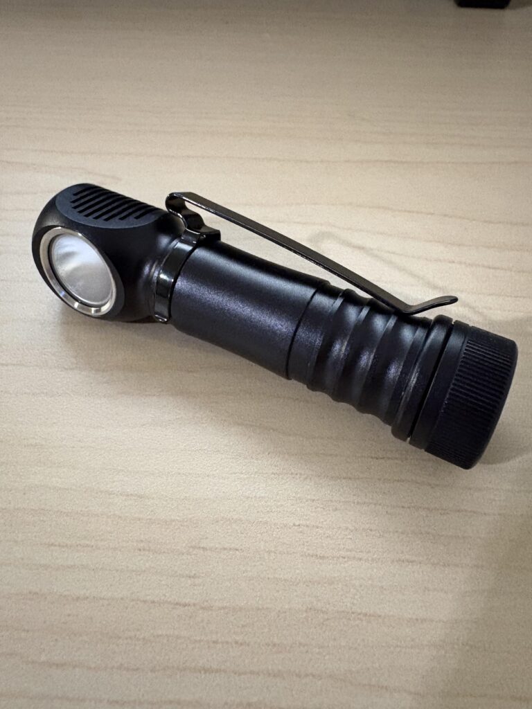 Zebralight H600 pocket clip
