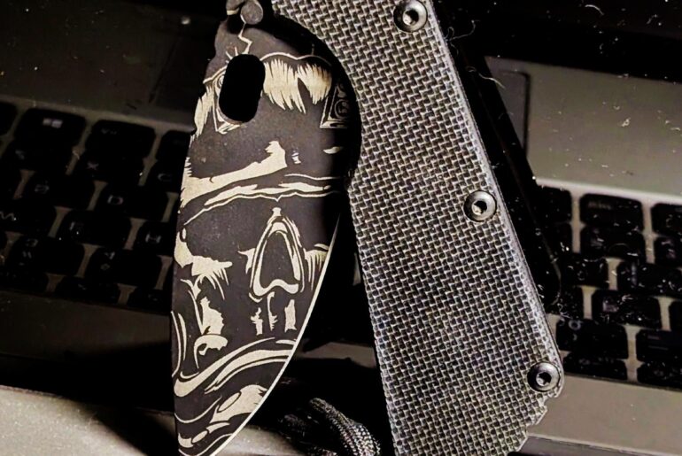 Strider Starlingear SMF Frankenstein custom knife
