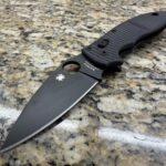 NKD Spyderco Manix 2 Salt DLC