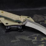 V1 Lineman knife in Magnacut and Desert tan