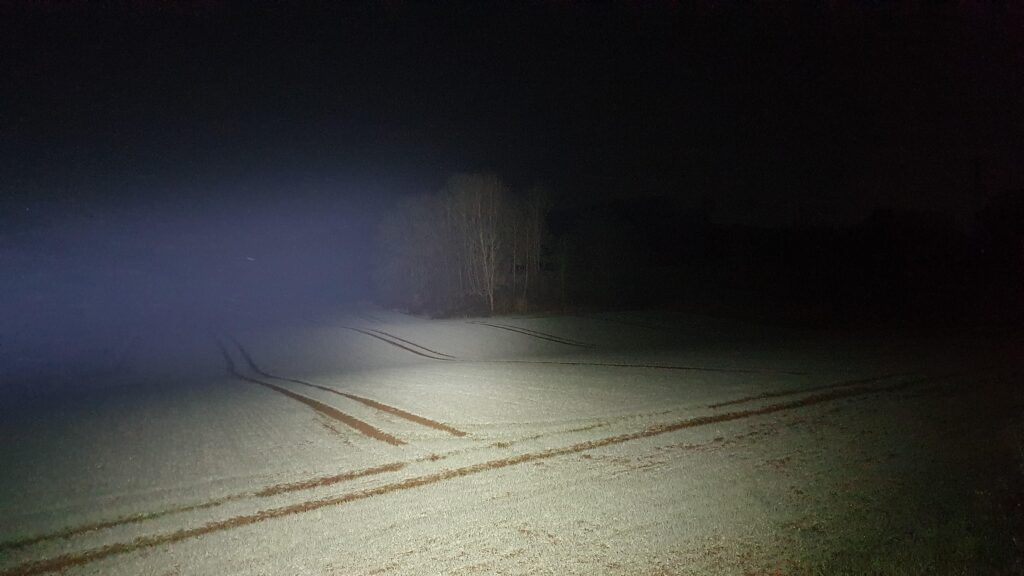 Best beam to oversee a field...