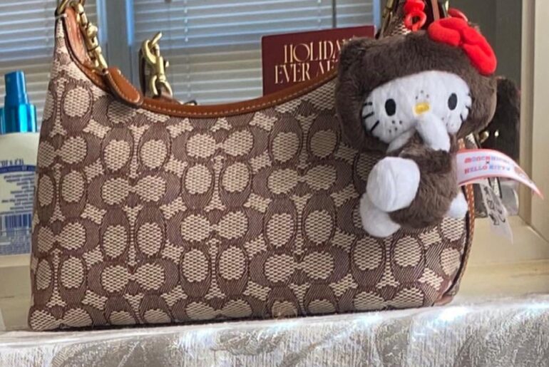 Does my bag come across as chic, or does it look a bit tacky?