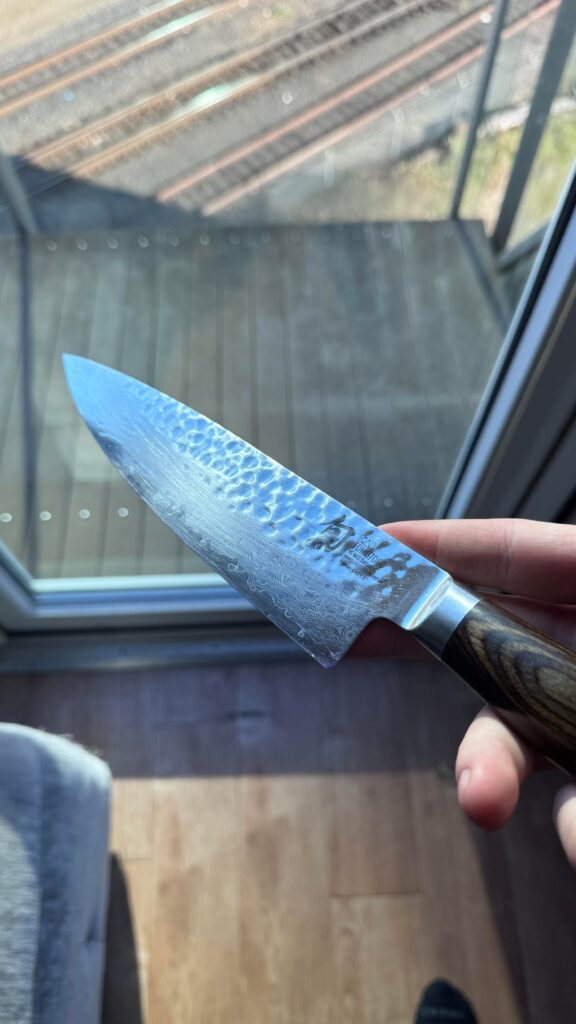 Is this normal with wear, or am I cleaning my knives too aggressively? I’ve owned this Shun premier for about 4 years now