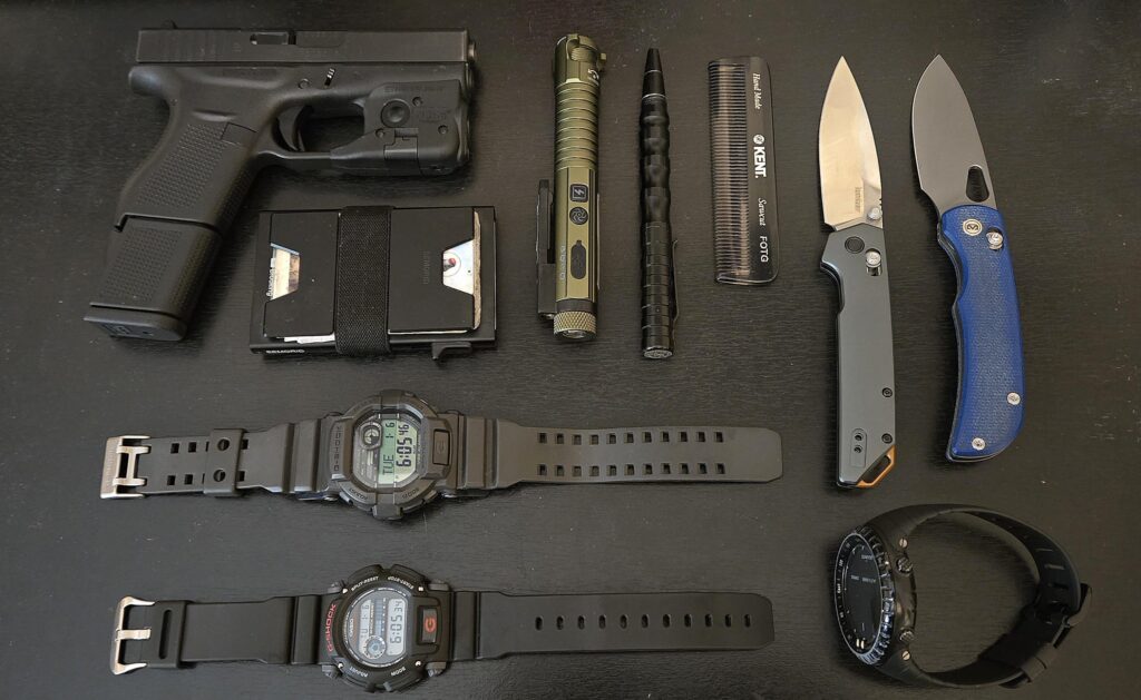 Typical everyday carry