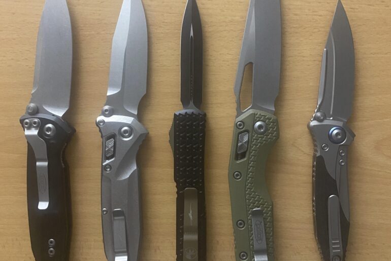 My growing Microtech collectiom