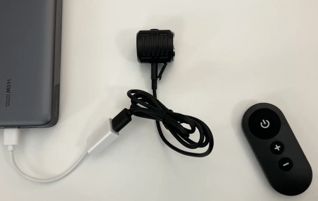 Remotely controlled flashlight…