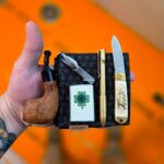 Pocket Dump, while taking a remodel break, just before smoking a pipe yesterday.