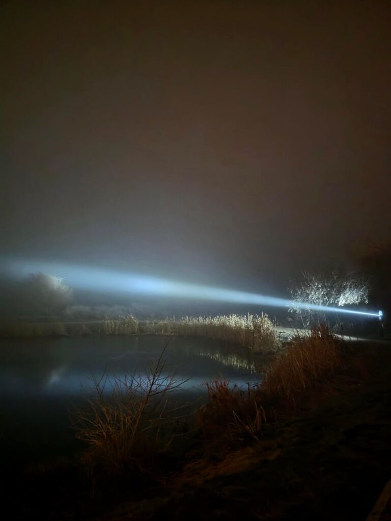 Foggy beam shots