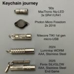 Sharing my keychain light journey – What’s yours?