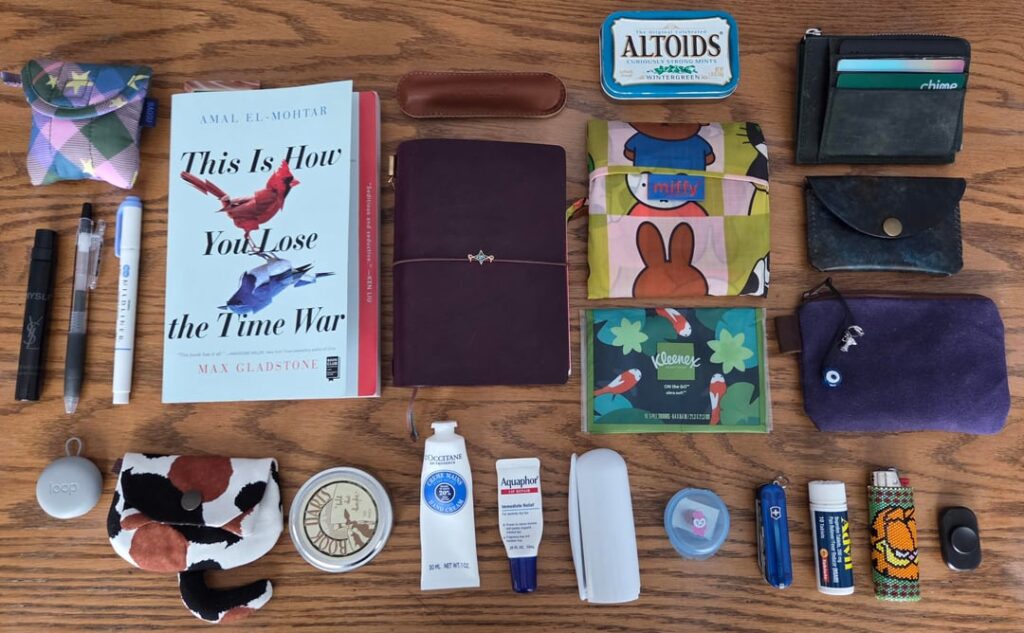 An updated what's in my bag!