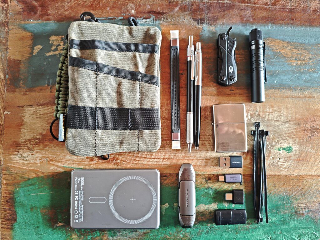 Do you run a “core pouch” you swap between bags, or a dedicated setup in each bag?