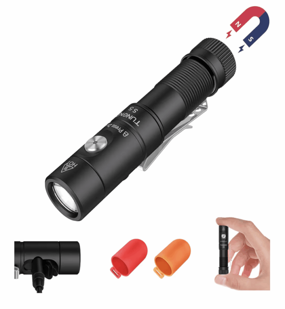 Anyone try this yet? TUNENGE S5 - Onboard Charging - Includes 2 Diffusers - "1400 Lumens" - 14500 Dual Fuel - 6500K