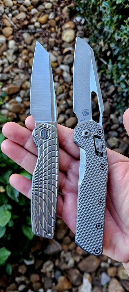 Craig Brown Cortex XL - Microtech MSI with Original Goat titanium