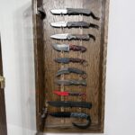 Look At Me!! Reclaimed Walnut Knife Display