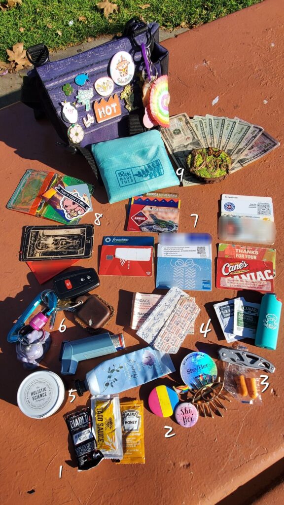 I get asked about my bag often