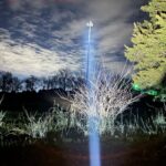 Beam shots on a late night walk of my new Convoys, C8+ SFT40 5000k and S21e B35AM 3000k