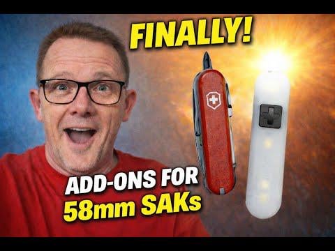 Finally!! the upgrade every Victorinox 58mm owner has been waiting for (even if they didn´t know it)