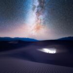 From the space community on Reddit: I took an image from one of the darkest skies in the US, Death Valley!