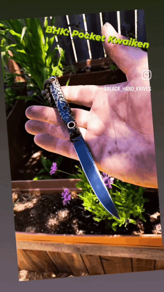 My personal BHK Pocket Kwaiken I made back in 2020 and carry regularly.