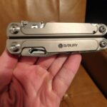 1st MultiTool, BiBury Titanium 2049 with CR9 Damascus Blade