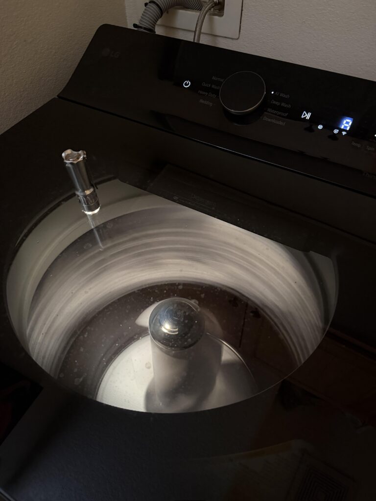 Sometimes I want to see what’s going on inside the washing machine