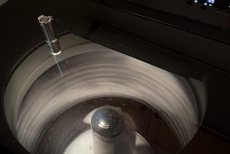 Sometimes I want to see what’s going on inside the washing machine