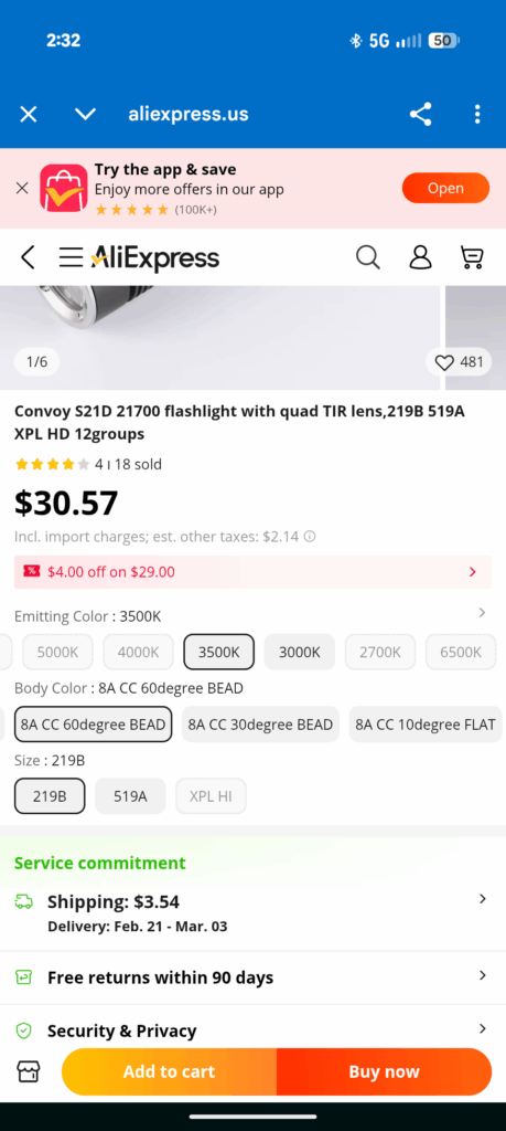 Thinking about getting this for an indoor light, nice and warm and floody. Anything you would change?