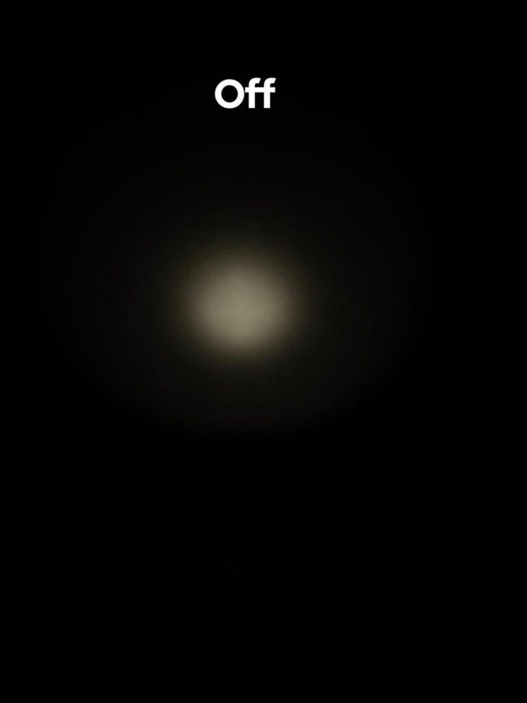 FC11 emits moonlight even when off
