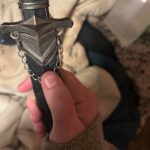 I was given this dagger that is actually pretty decent, but the chain that wraps around my belt is flimsy. Could I replace it with anything? Could I reinforce it somehow?