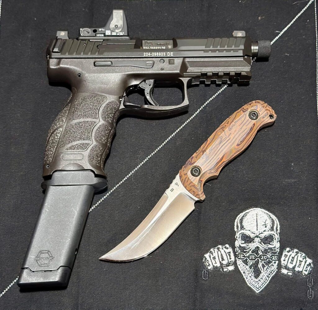 Omega B-1 Made by James Tutare Knives